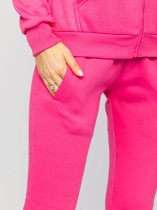 Conjunto de chándal de dos piezas para mujer rosa oscuro Bolf 0003