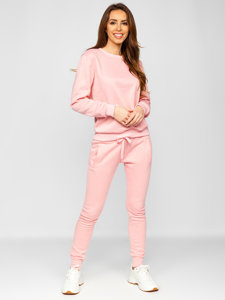 Conjunto de chándal para mujer color rosa empolvado Denley 0001