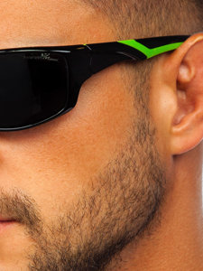 Gafas de sol color negro verde Bolf MIAMI9