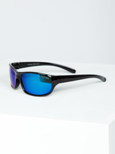 Gafas de sol negro y azul Bolf PLS12