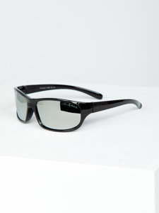 Gafas de sol negro y plateado Bolf PLS12