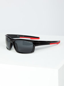 Gafas de sol negro y rojo Bolf MIAMI7