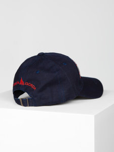 Gorra azul oscuro Denley CZ44