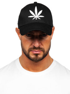 Gorra con visera negro y blanco Bolf CZ01