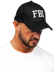 Gorra con visera negro y blanco Bolf CZ05