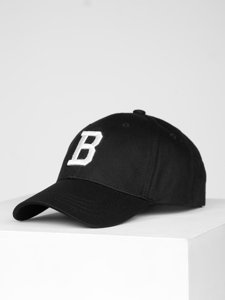 Gorra con visera negro y blanco Bolf CZ07