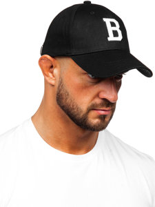 Gorra con visera negro y blanco Bolf CZ07