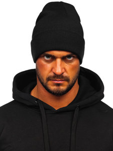 Gorro de invierno para hombre color negro YW09004M