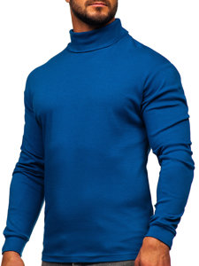 Jersey básico de cuello alto para hombre indigo Bolf 145347-1