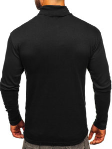 Jersey básico de cuello alto para hombre negro Bolf 145347