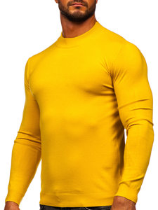 Jersey básico de cuello medio para hombre amarillo Bolf MMB603