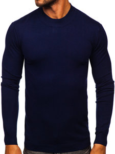 Jersey básico de cuello medio para hombre azul oscuro Bolf MMB603