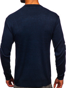 Jersey básico para hombre azul oscuro Bolf S8502