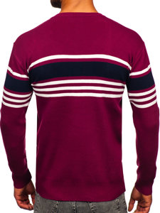 Jersey con escote de pico para hombre violeta Bolf S8536