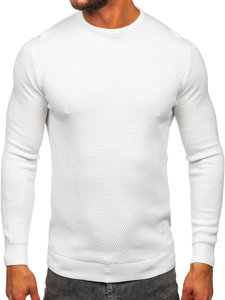 Jersey de algodón para hombre blanco Bolf W6-21344