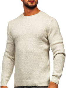 Jersey grueso para hombre blanco Bolf W7-219190