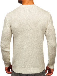 Jersey grueso para hombre blanco Bolf W7-219190