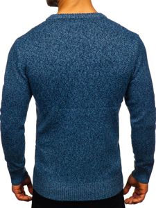 Jersey para hombre azul Bolf H1937