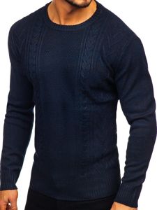 Jersey para hombre azul oscuro Bolf H1937