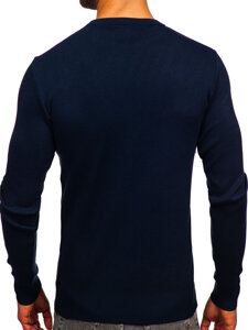 Jersey para hombre azul oscuro Bolf H2401