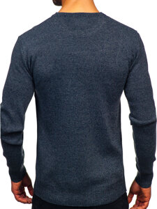 Jersey para hombre azul oscuro Bolf S8712