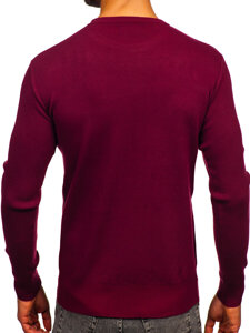 Jersey para hombre burdeos Bolf H2401