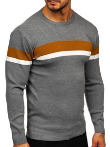 Jersey para hombre color gris Bolf H2072