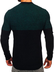 Jersey para hombre verde y negro Bolf W15-634