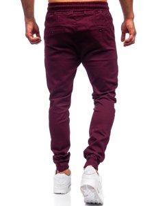 Joggers burdeos para hombre Bolf 707