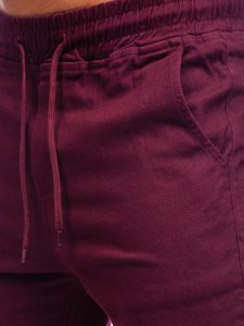 Joggers burdeos para hombre Bolf 707