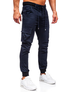 Joggers cargo para hombre azul marino Bolf MP0208BS