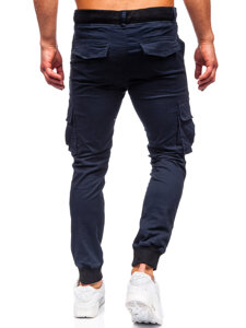 Joggers cargo para hombre azul marino Bolf MP0208BS