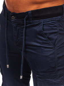 Joggers cargo para hombre azul marino Bolf MP0208BS