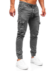 Joggers cargo para hombre color gris Bolf CT6706S0