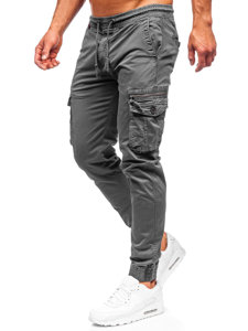 Joggers cargo para hombre color gris Bolf CT6706S0