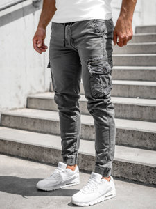 Joggers cargo para hombre color gris Bolf CT6706S0