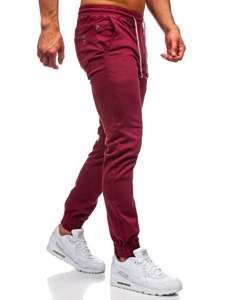 Joggers para hombre color burdeos Bolf CT8808