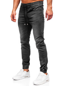 Joggers vaqueros para hombre color negro Bolf MP0275N