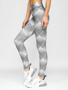 Leggings blancos y negros para mujer Bolf 20967