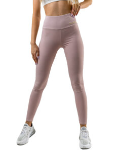 Leggings de rayas para mujer rosa Bolf 10376