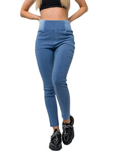 Leggings de vaquero para mujer azul Bolf S111