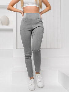 Leggings de vaquero para mujer gris Bolf S111