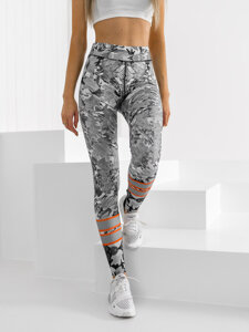 Leggings gris para mujer Bolf 20329