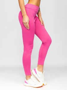 Leggings gris para mujer color rosa oscuro YW01058