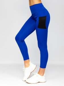 Leggings para mujer azul Bolf XL009