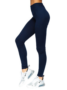 Leggings para mujer color azul oscuro Denley YW01050