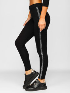 Leggings para mujer color negro Bolf W6993