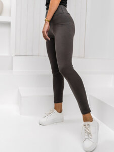 Leggings para mujer grafito Bolf W5223