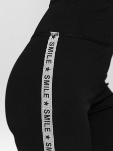 Leggings para mujer negro Bolf TS210