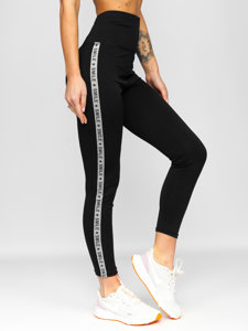 Leggings para mujer negro Bolf TS210